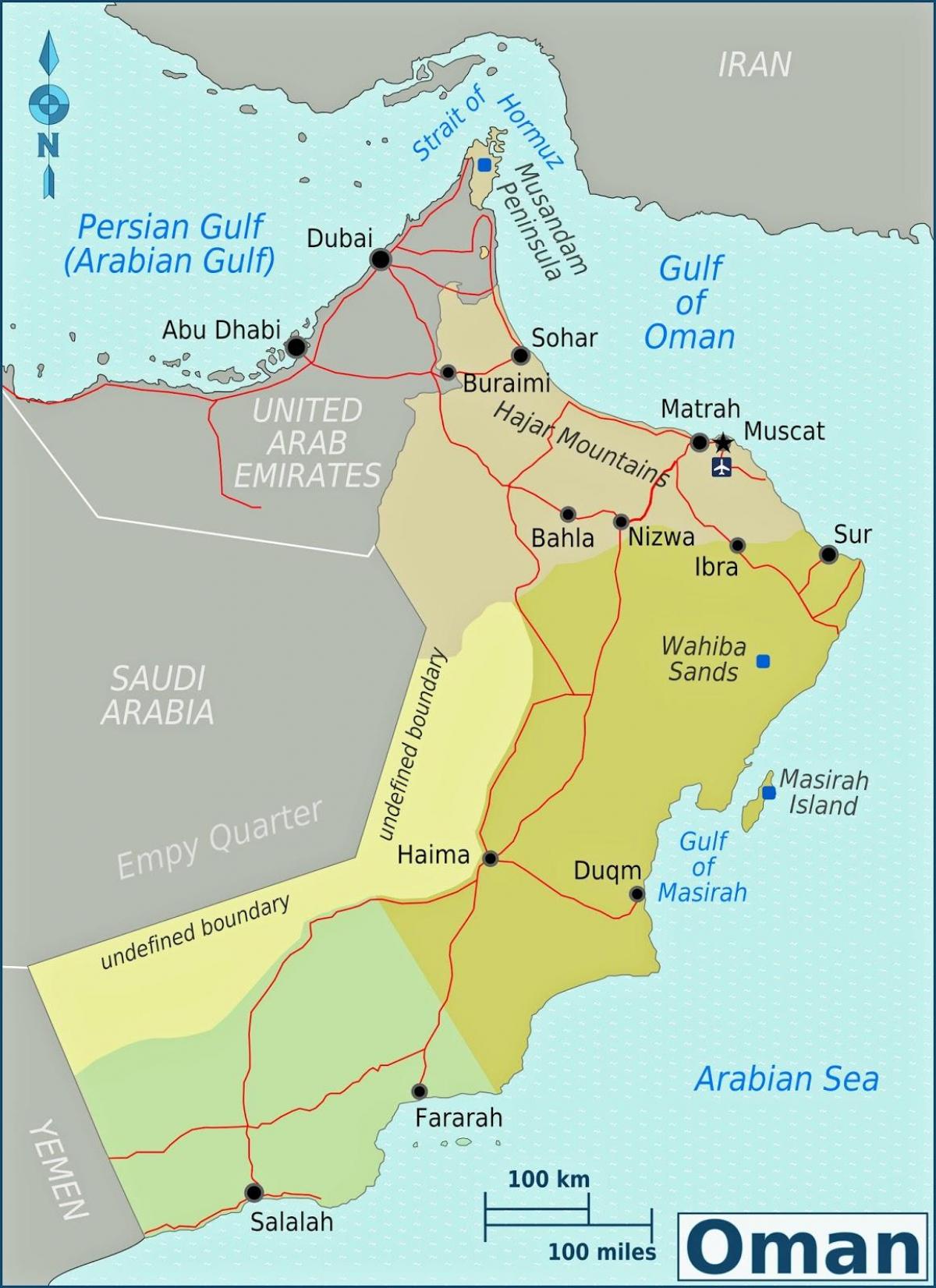 نقشه duqm عمان