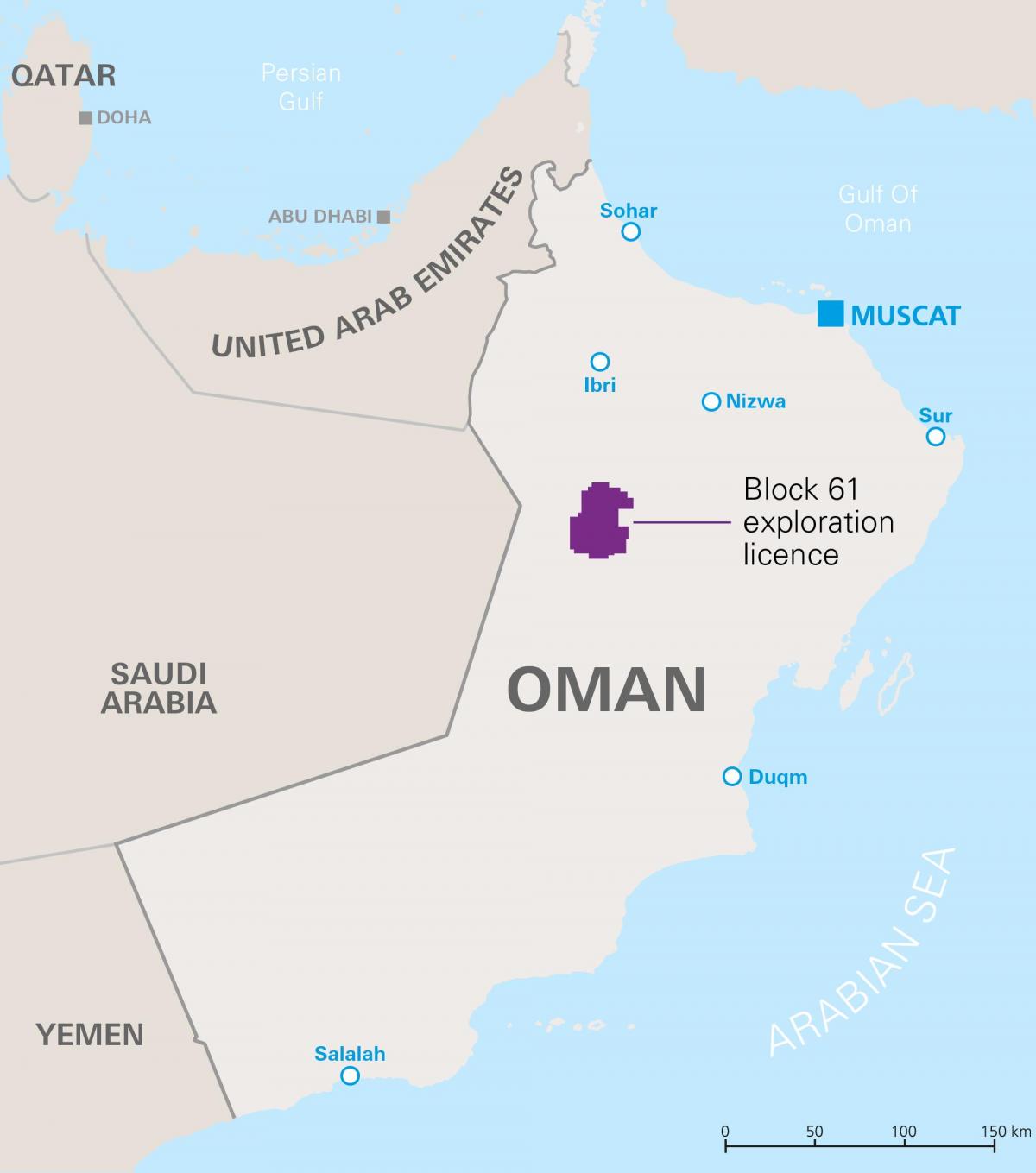 نقشه khazzan عمان