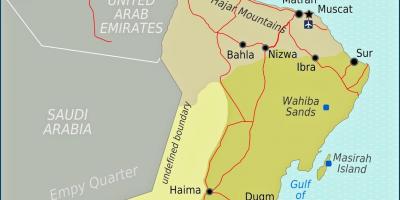 نقشه duqm عمان